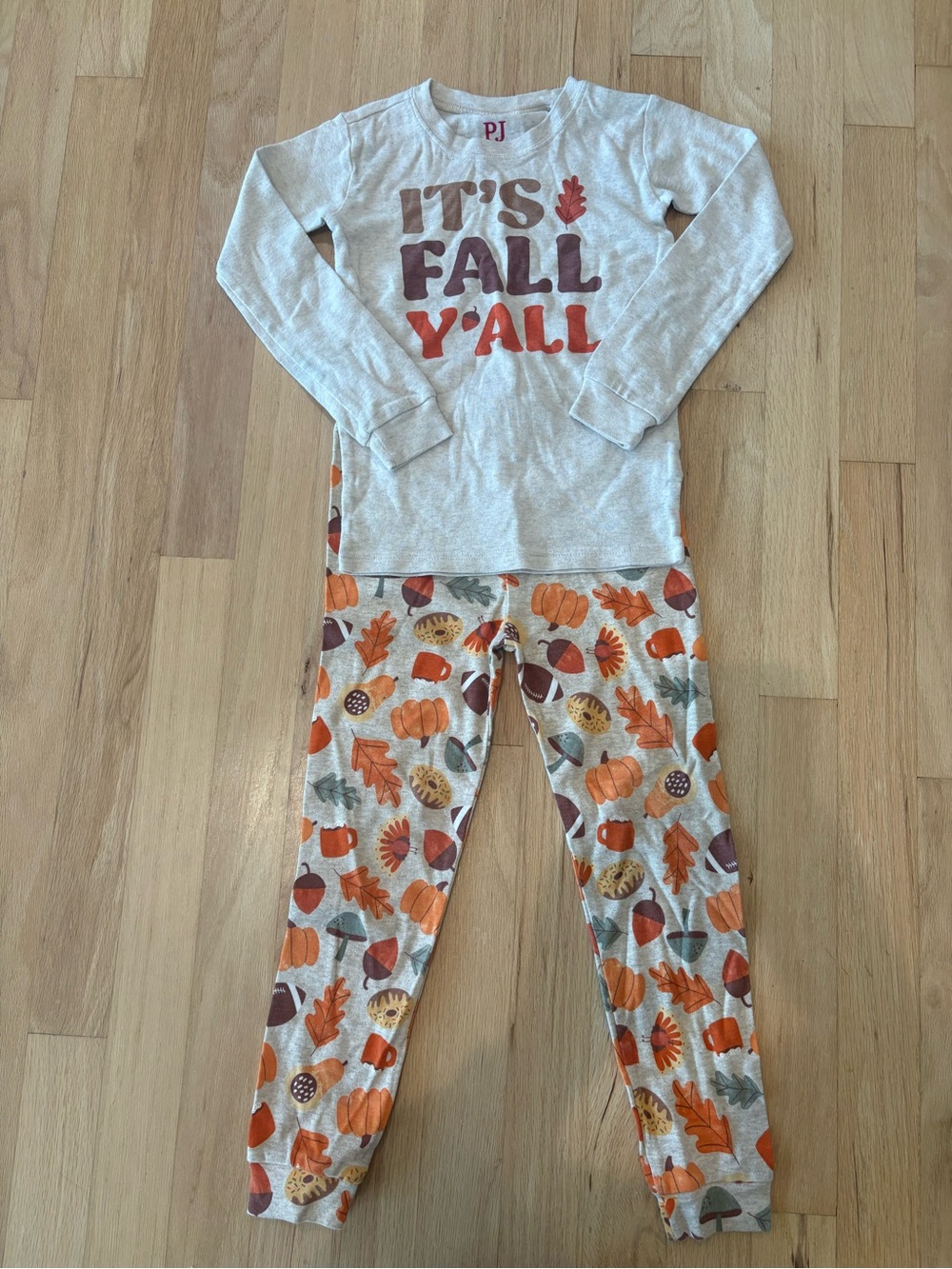 Toddler Fall Themed Pajamas